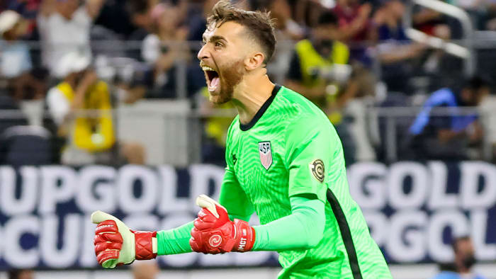 USMNT goalkeeper Matt Turner